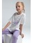 Kız Çocuk Önü Baskılı Pijama Takım 2