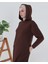 Atlas Kapüşonlu Midi Boy Sweatshirt - Mürdüm 5