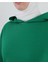 Atlas Kapüşonlu Midi Boy Sweatshirt - Benetton Yeşil 3