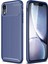 Apple iPhone Xr Karbon Desenli Negro Silikon Kılıf 1