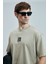 Helıx Modern Grafik T- Shirt Koyu Gri 3