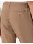 Erkek Kahverengi Carrot Fit %100 Keten Kanvas Pantolon 50285714-VR197 6