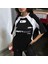Siyah Şerit Detaylı Smarttooth Unisex T-Shirt 4