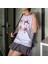 Pembe Kollu Beyaz Raglan All Star Cats (Unisex) T-Shirt 1