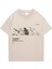 Rubbing Bath Cats Bej (Unisex) T-Shirt 1