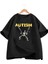Siyah Autism Skeleton Unisex T-Shirt 1