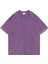 Mor Vintage Streetwear Unisex Yıkamalı Kumaş Unisex T-Shirt 2
