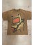 Kahverengi Guitarist Caricature Unisex T-Shirt 1