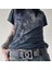 Füme Purple Rose Gothic Cyber Grunge Unisex T-Shirt 2