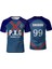 Mavi Anime Blue Lock 99 Shidou Forma Unisex T-Shirt 1