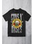Siyah Guns N' Roses Logo Unisex T-Shirt 1