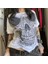 Beyaz Big Skull Cyber Grunge Unisex T-Shirt 2