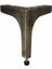 4 Adet Klas Ayak Metal 17 cm Antik Mobilya Koltuk Ayağı 2