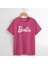 Pembe Barbie Logo Basic (Unisex) T-Shirt 2