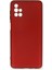 Samsung Galaxy M51 Kılıf First Silikon - Bordo Ynsmr 1