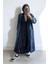 Pamuk Garnili Kot Kaftan-Siyah 1