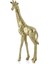 Giraffe Gold Büyük Zürafa Dekor 20 x 10 x 42 cm 1