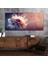 Yatay Saatli Yandan Sanat Temalı Cam Tablo YSYS282 1