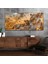 Yatay Saatli Yandan Sanat Temalı Cam Tablo YSYS321 1