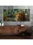 Yatay Saatli Yandan Sanat Temalı Cam Tablo YSYS361 1