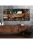 Yatay Saatli Yandan Sanat Temalı Cam Tablo YSYS378 1