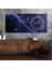 Yatay Saatli Yandan Sanat ve Doğa Temalı Cam Tablo YSYS099 1