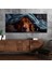 Yatay Saatli Yandan Sanat Temalı Cam Tablo YSYS272 1