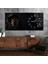 Yatay Saatli Yandan Sanat Temalı Cam Tablo YSYS352 1