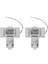 2x Beyaz Plastik Kabuk 4 Pin 2d Tüp Ampul Floresan Balast Ac 220V 0.19A 38W (Yurt Dışından) 1