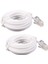 2x RJ11 6P4C - RJ45 8P4C Modüler Telefon Internet Uzatma Kablosu 3 Metre (Yurt Dışından) 2