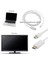 Mac Macbook Pro Için Mini Ekran Bağlantı Noktası - HDMI Tv Av Hdtv Adaptör Dijital Kablosu (Yurt Dışından) 1