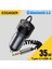 CC20 Bluetooth 5.3 Araç Kiti+35W Pd Hızlı Araç Şarjı 3.5mm Aux Kablo 2'si 1'Arada Ce Lisanslı Yeni Nesil Son Nesil Teknoloji 1