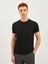 Erkek Modern Fıt Tişört-Siyah 1