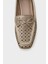 Cara Zımbalı Metalik Kadın Loafer 3
