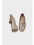 Cara Zımbalı Metalik Kadın Loafer 4