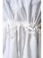 Kırık Beyaz Tilda Bağlama Detaylı V Yaka Mini Kaftan 4