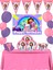 Afişli Gaby's Dollhouse Gabbynin Hayal Evi Doğum Günü Parti Malzemeleri Süsleri Seti 1
