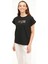 Wl Mabel-B 11ES125 3pr Siyah Kadın Kısa Kol T-Shirt 1