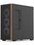 D501A Black 4X12CM A-Rgb Fanlı, Ahşap Ön Panel Detaylı, Tempered Cam Yan ve Mesh Ön Panel, USB Type-C, Atx Bilgisayar Kasası (AE-D501A-BK) 3