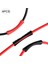 Kırmızı-4pcs Tarzı 4 Adet Bisiklet Dış Fren Dişli Kablo Sarma Koruyucu Kapak Bisiklet Fren Vites Hattı Kol Bisiklet Çerçeve Koruyucu Kılıf Aksesuarı (Yurt Dışından) 3