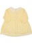 Kız Bebek Sarı Bebe Yakalı Puantiyeli Elbise - 1015267 3