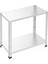 2 Katlı Galvaniz Çelik Raf - Depo, Arşiv, Kiler, Dosya, Market Rafı 43X75 Cm-50 Cm-1.00 mm 1