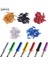 KIRMIZI-20PCS Tarzı Lot Mtb Bisiklet Bisiklet Fren Shifter Alüminyum Iç Kablo Ipuçları Kıvrımlar Bisiklet Attırıcı Vites Kabloları Uç Kapağı Bisiklet Parçaları (Yurt Dışından) 2