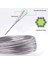 No.9 Stili Gümüş Paslanmaz Çelik Kaplama Çinko Sabit Vites Attırıcı Hız Değiştiricifren Hattı Kablo Çekirdek Iç Tel Mtb Yol Bisikleti Parçası (Yurt Dışından) 2