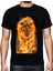 Büyük Beden Dijital Baskılı T-Shirt 1