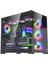 F-7 Lite V2 Gaming Atx Akvaryum Kasa Uzaktan Kumandalı 7 Rgb Fan 4