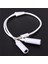 3.5mm Aux Ses Mikrofon Ayırıcı Kablo Kulaklık Kulaklık Adaptörü Erkek Kadın (Yurt Dışından) 5