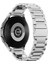 Garmin Forerunner 255 ile Uyumlu Kordon Baklava Model Paslanmaz Çelik Metal Kayış 2