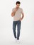 Erkek Vizon Slim Fit Pamuk Polo Yaka T-Shirt 50300716-VR052 4