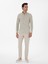 Erkek Haki Slim Fit Çizgili Pamuklu Gömlek 50311079-VR027 4